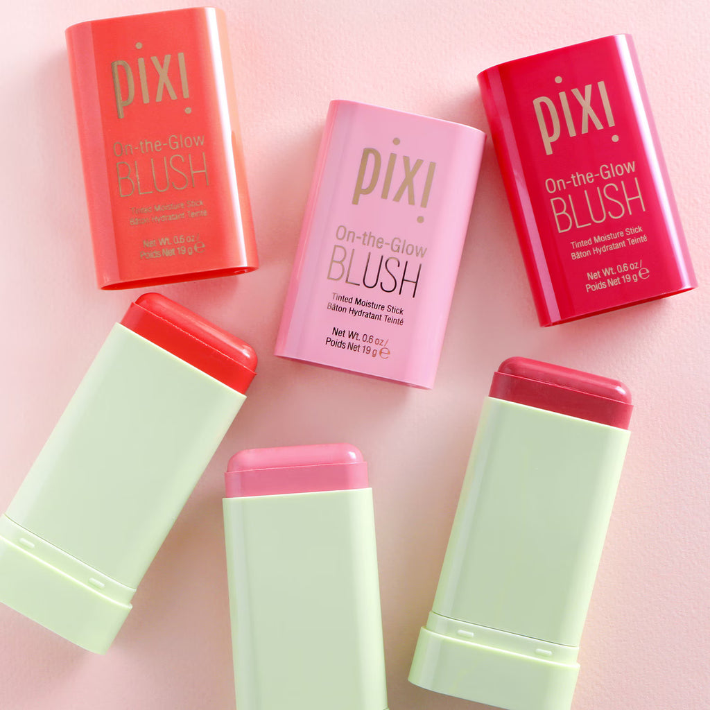 Pixi On-the-Glow Blush – Rubor en Barra Hidratante para Mejillas y Labios