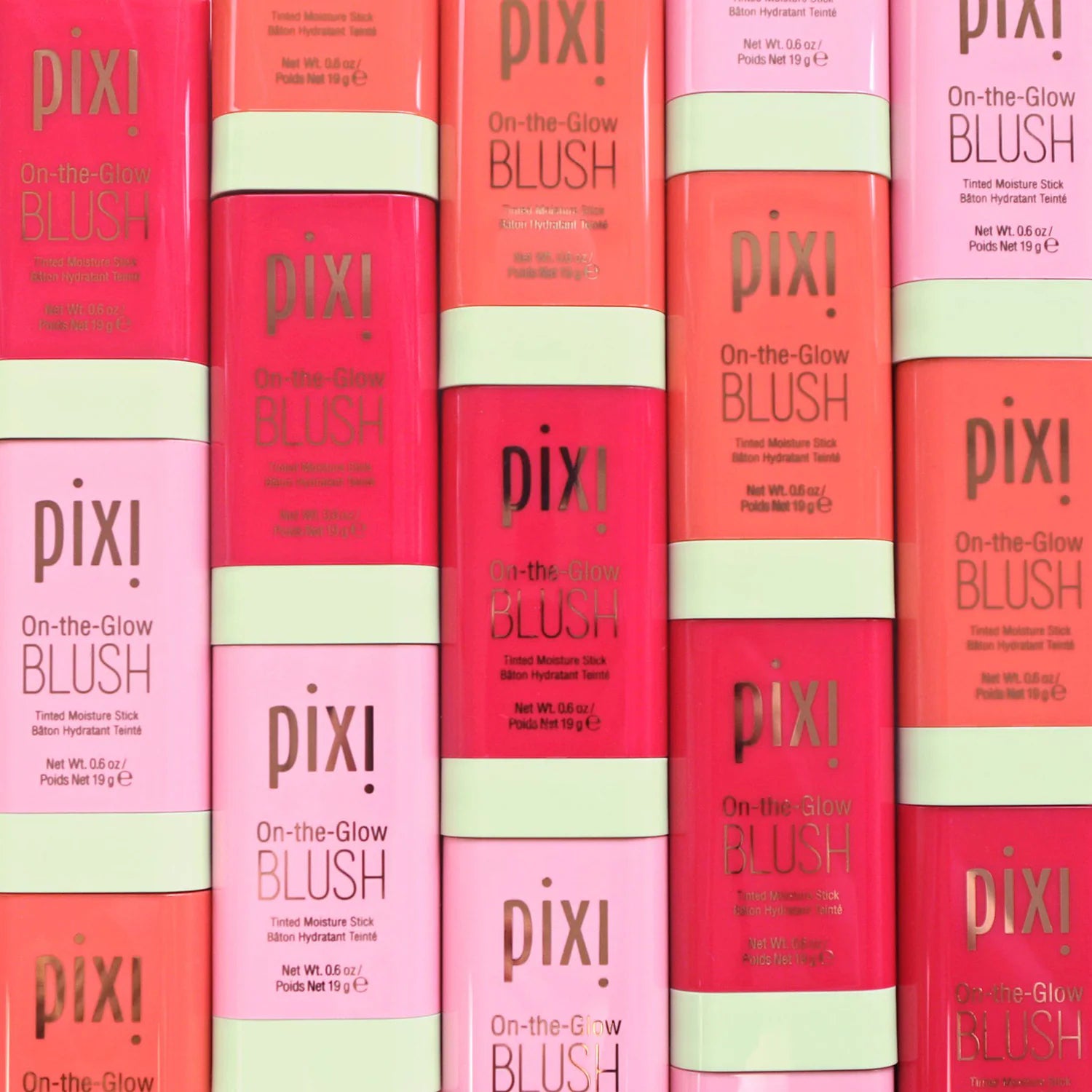 Pixi On-the-Glow Blush – Rubor en Barra Hidratante para Mejillas y Labios