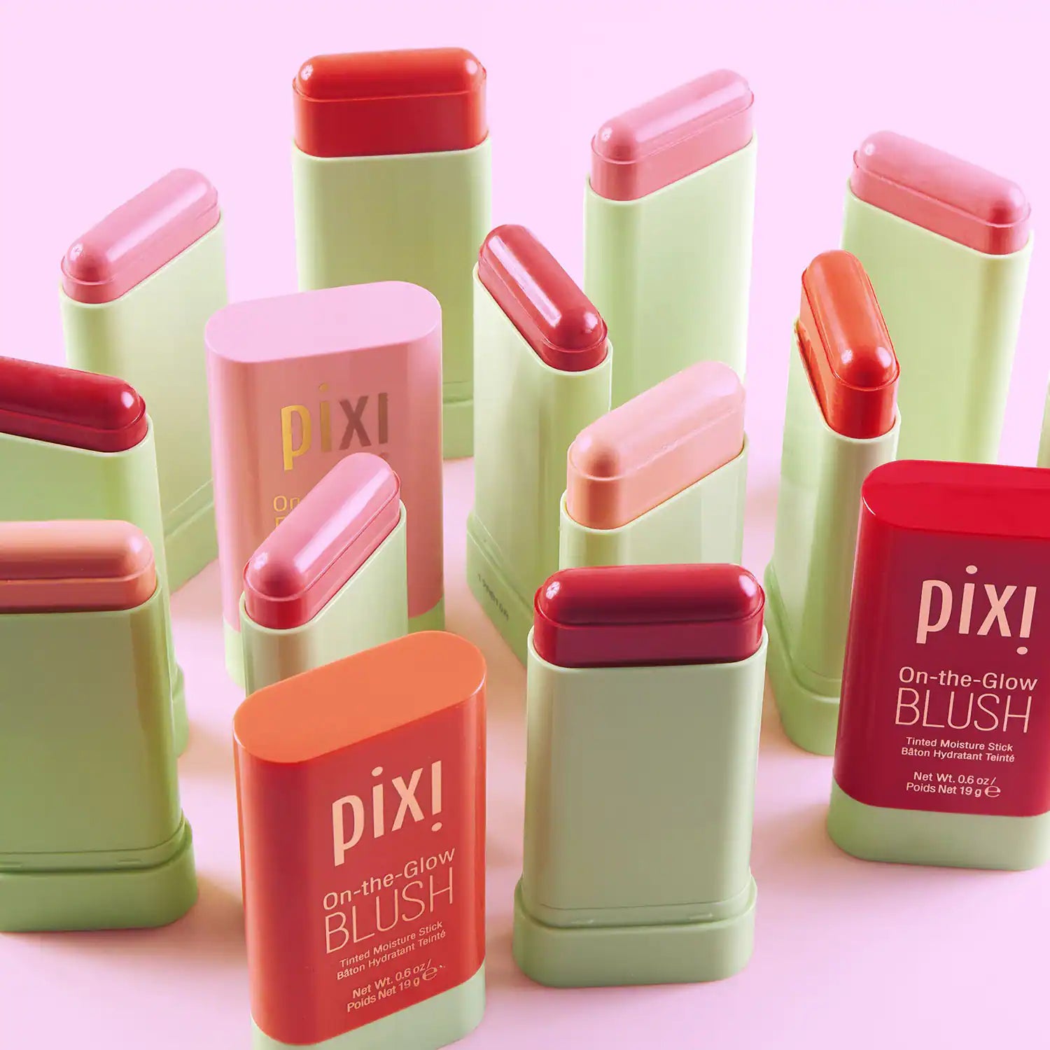 Pixi On-the-Glow Blush – Rubor en Barra Hidratante para Mejillas y Labios