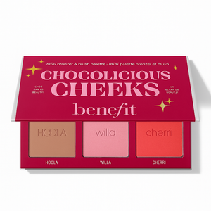 Benefit Chocolicious Cheeks Paleta de Rubores y Bronceador