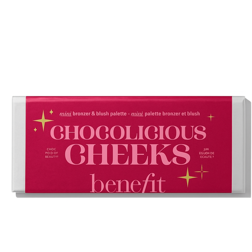 Benefit Chocolicious Cheeks Paleta de Rubores y Bronceador