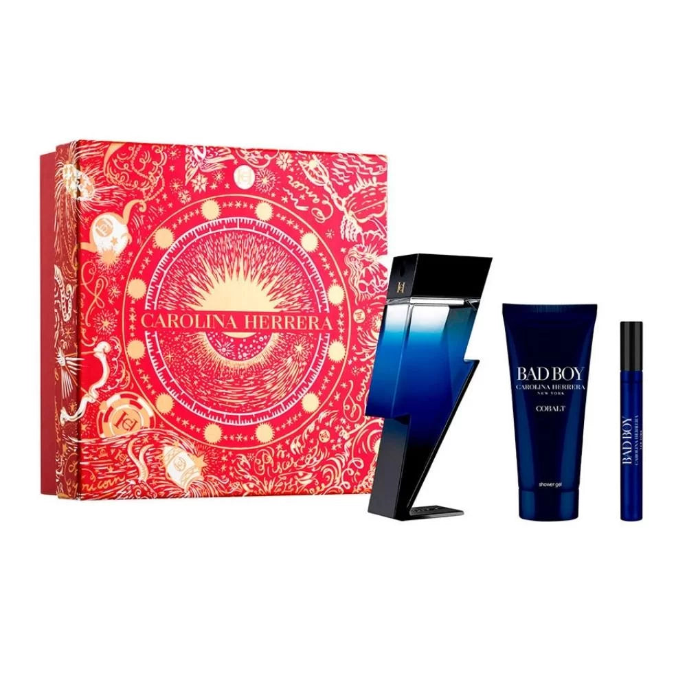 Carolina Herrera Bad Boy Cobalt Set EDP