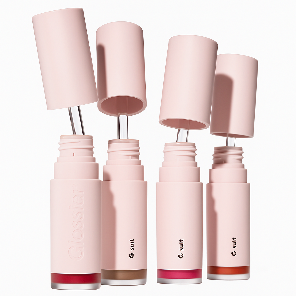 Glossier G Suit – Lip Crème Cremoso de Acabado Demi-Mate