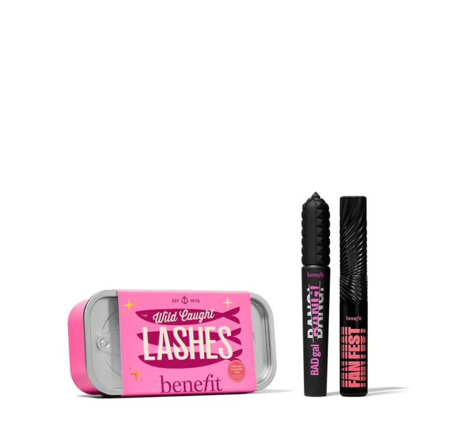 Benefit Wild Caught Lashes - Set de Máscara Para Pestañas (fs bgb + fan fest)
