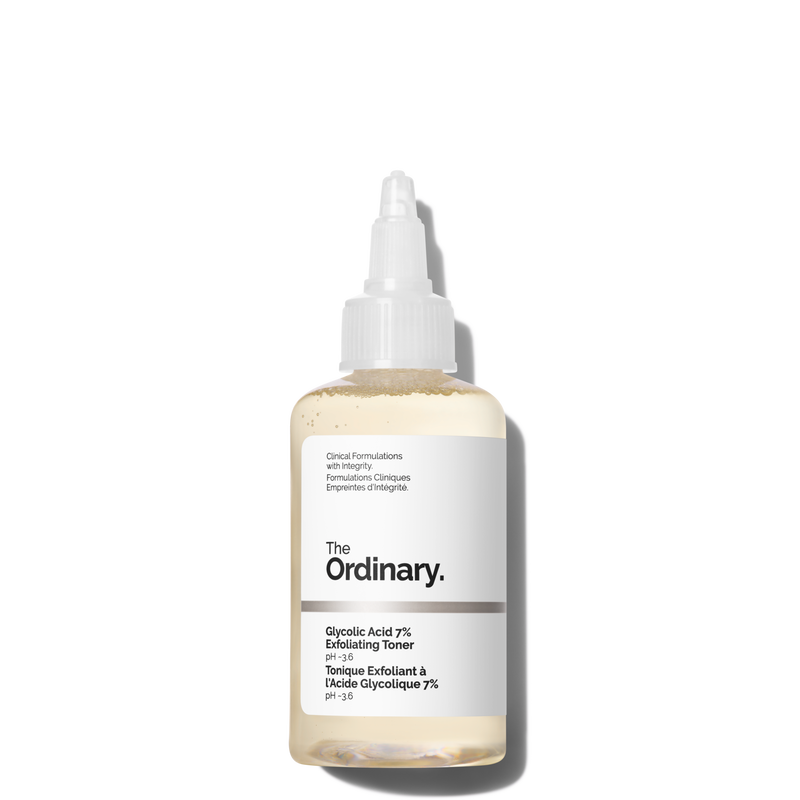 The Ordinary Glycolic Acid 7% Exfoliating Toner – Tónico Exfoliante Diario con AHA